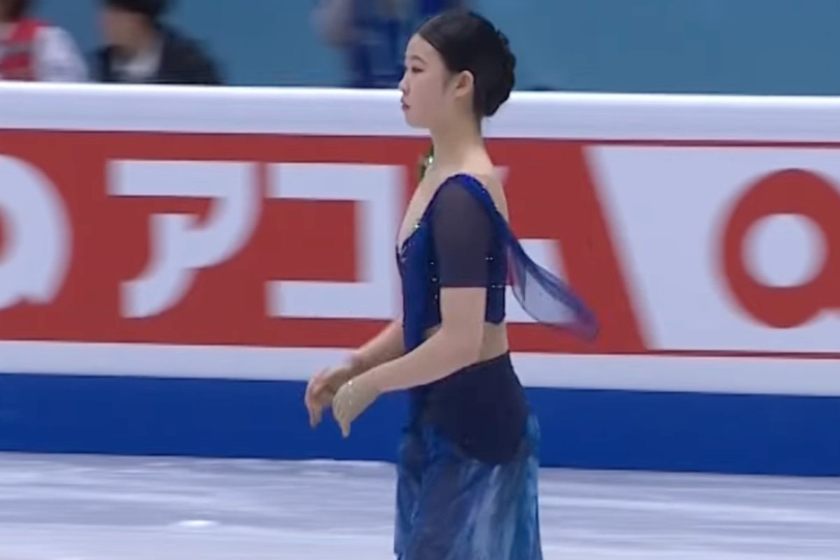 Η «Αστερομάτα» της Klavdia ακούστηκε σε διεθνή αγώνα καλλιτεχνικού πατινάζ