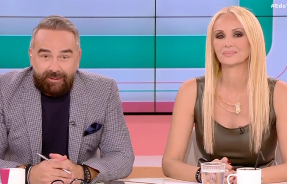 Εδώ Tv: Γρηγόρης Γκουντάρας – Ναταλί Κάκκαβα αποχαιρέτησαν τον Γιώργο Παπαδάκη