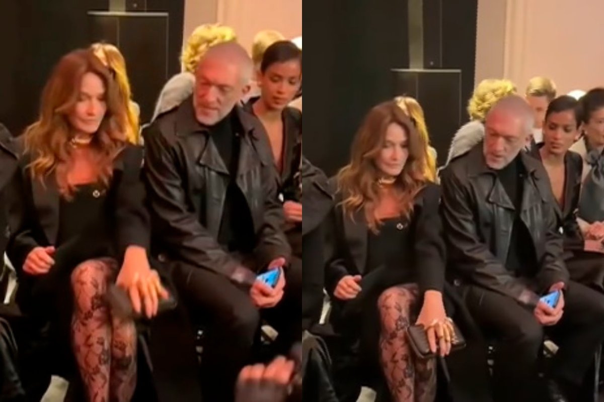 Βενσάν Κασέλ: «Ζαλίστηκε» χαζεύοντας τα πόδια της Κάρλα Μπρούνι – Το βίντεο που έγινε viral