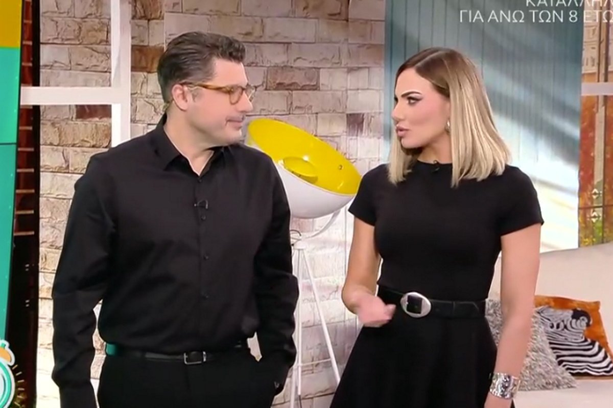 Λάμπρος Κωνσταντάρας – Ιωάννα Μαλέσκου: Ντυμένοι στα μαύρα ως ένδειξη πένθους στο Ραντεβού το ΣΚ