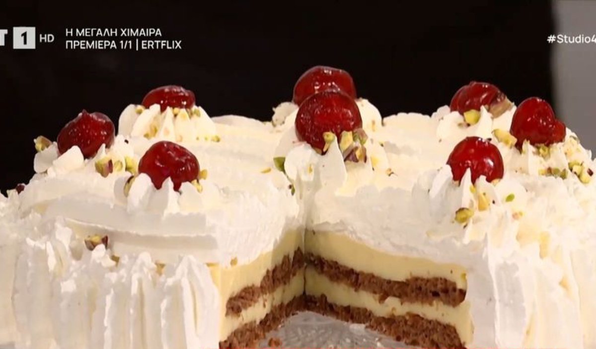 Συνταγή: Τούρτα νουγκατίνα που… λιώνει στο στόμα!