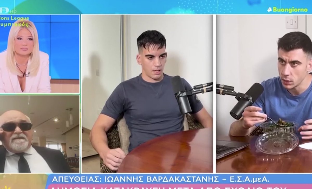 Φειδίας Παναγιώτου: Καταυγραυγή με τη φράση του για τα άτομα με νοητική αναπηρία – Έξαλλη η Φαίη Σκορδά