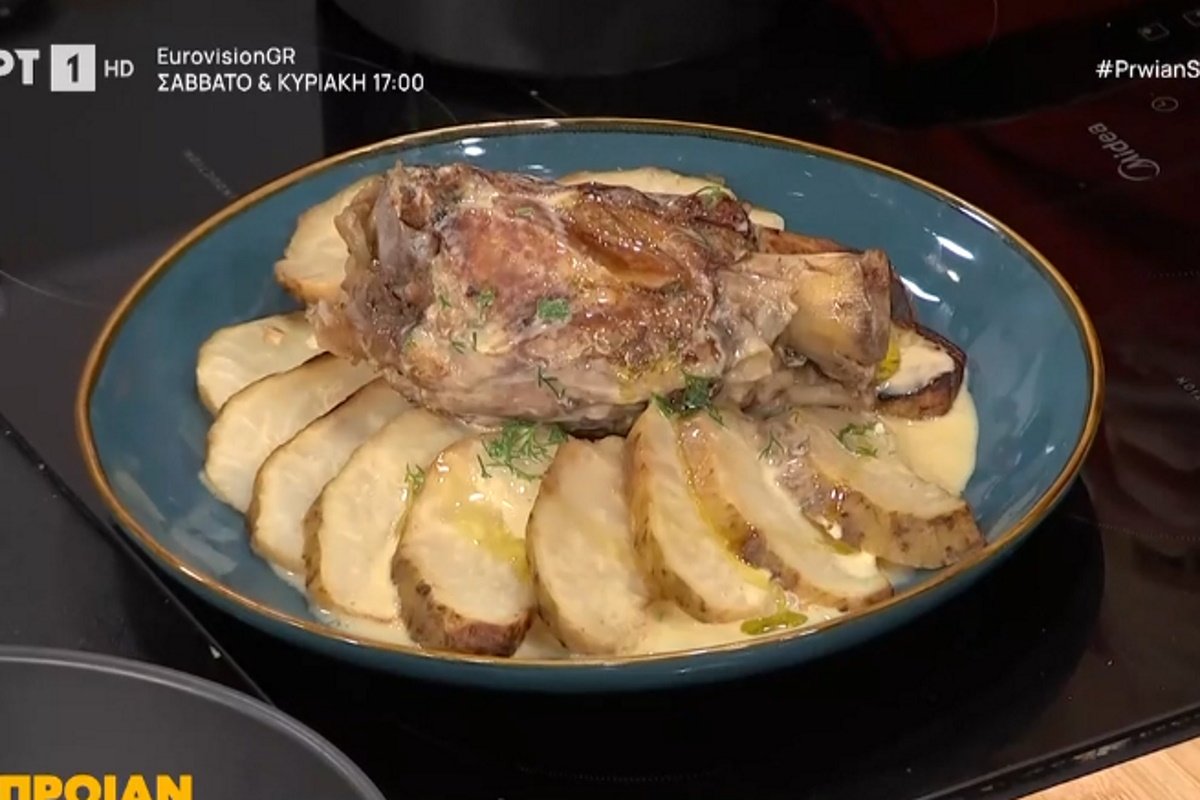 Χοιρινό με σέλινο δια χειρός Γιάννη Λουκάκου!