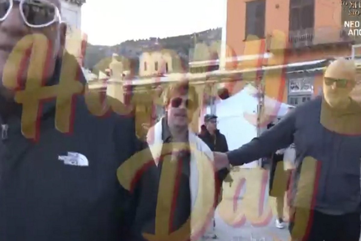 Μπραντ Πιτ: Οι πρωτές του στιγμές στην Ύδρα – Δείτε το βίντεο