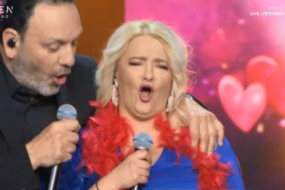 J2US: Σε ρυθμούς κοκορίκο η Χαρά Τσιώλη και ο Στάθης Αγγελόπουλος – «Κικιρίκουυυ»