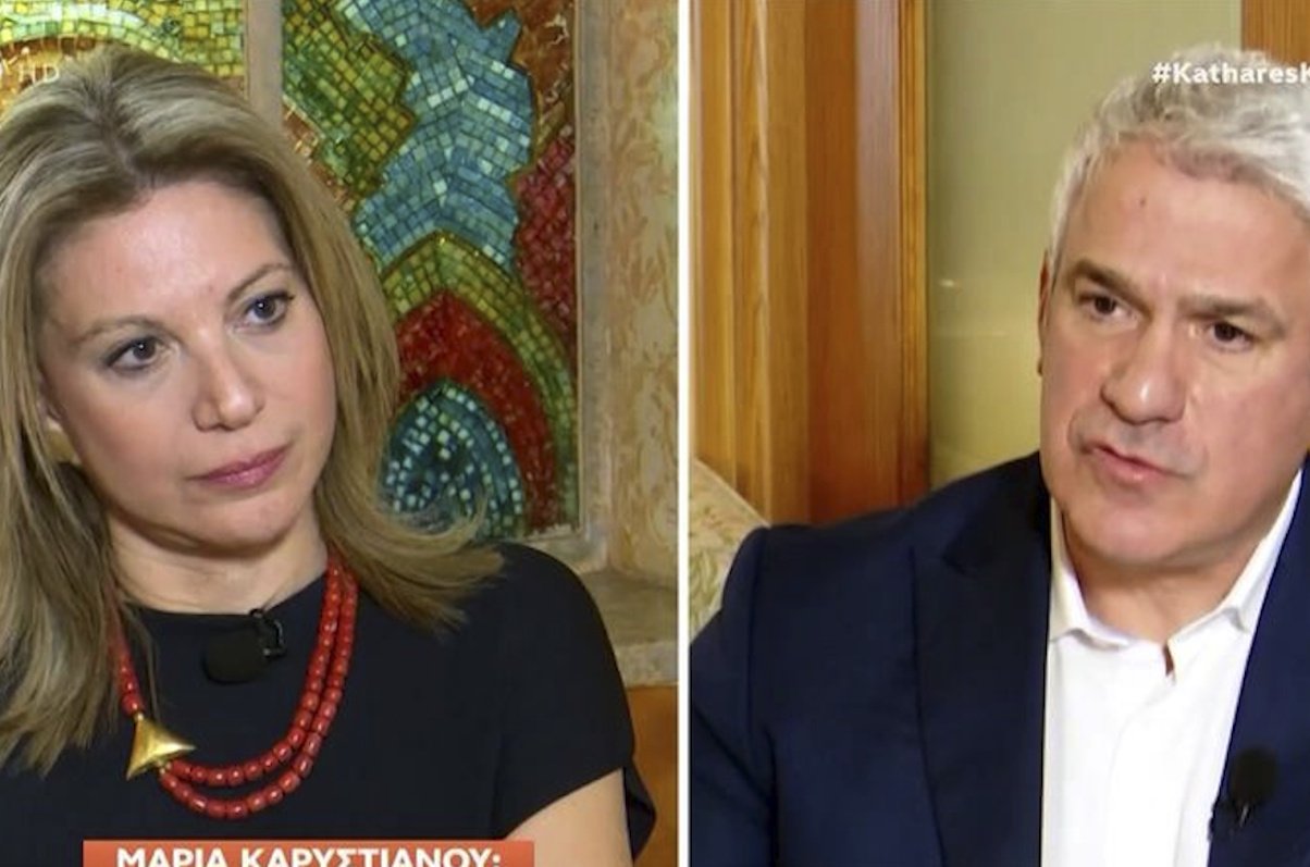 Μαρία Καρυστιανού: «Πριν από το καλοκαίρι η ίδρυση του κόμματος, μου έταξαν το υπουργείο Δικαιοσύνης»