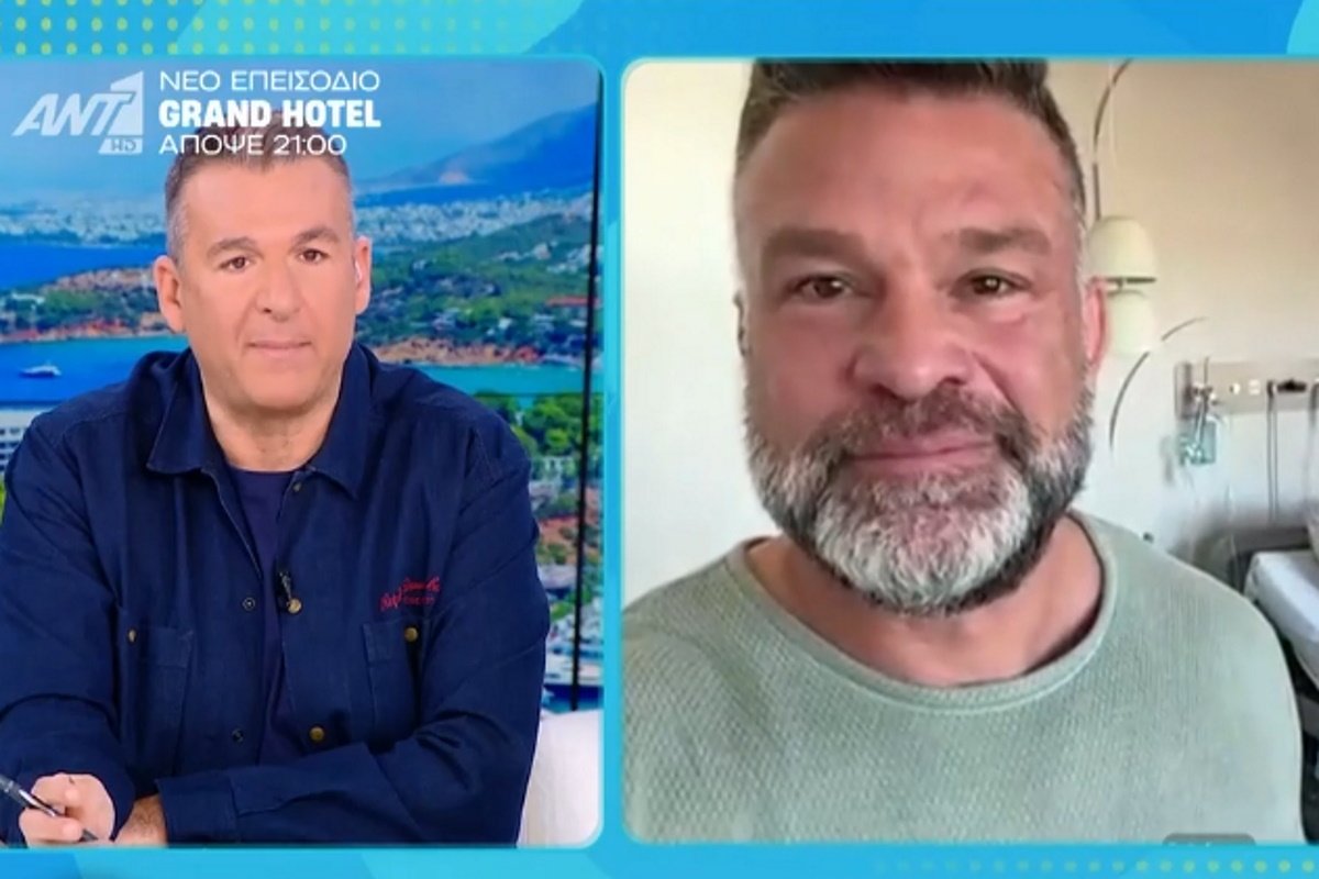 Κώστας Σόμμερ μέσα από το νοσοκομείο: «Η πνευμονία είναι ύπουλη» – Πότε παίρνει εξιτήριο;