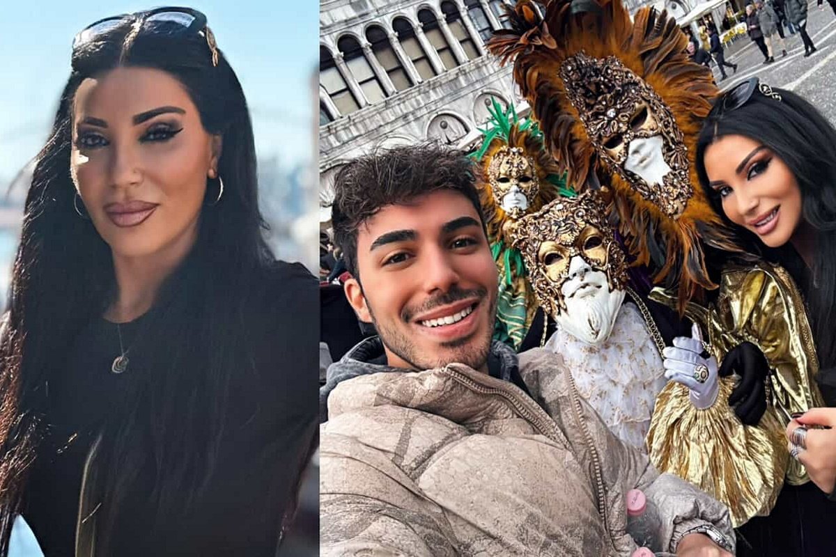 Πόπη Μαλλιωτάκη – Βασίλης Λαζαρίδης: Μαμά και γιος στο καρναβάλι της Βενετίας!