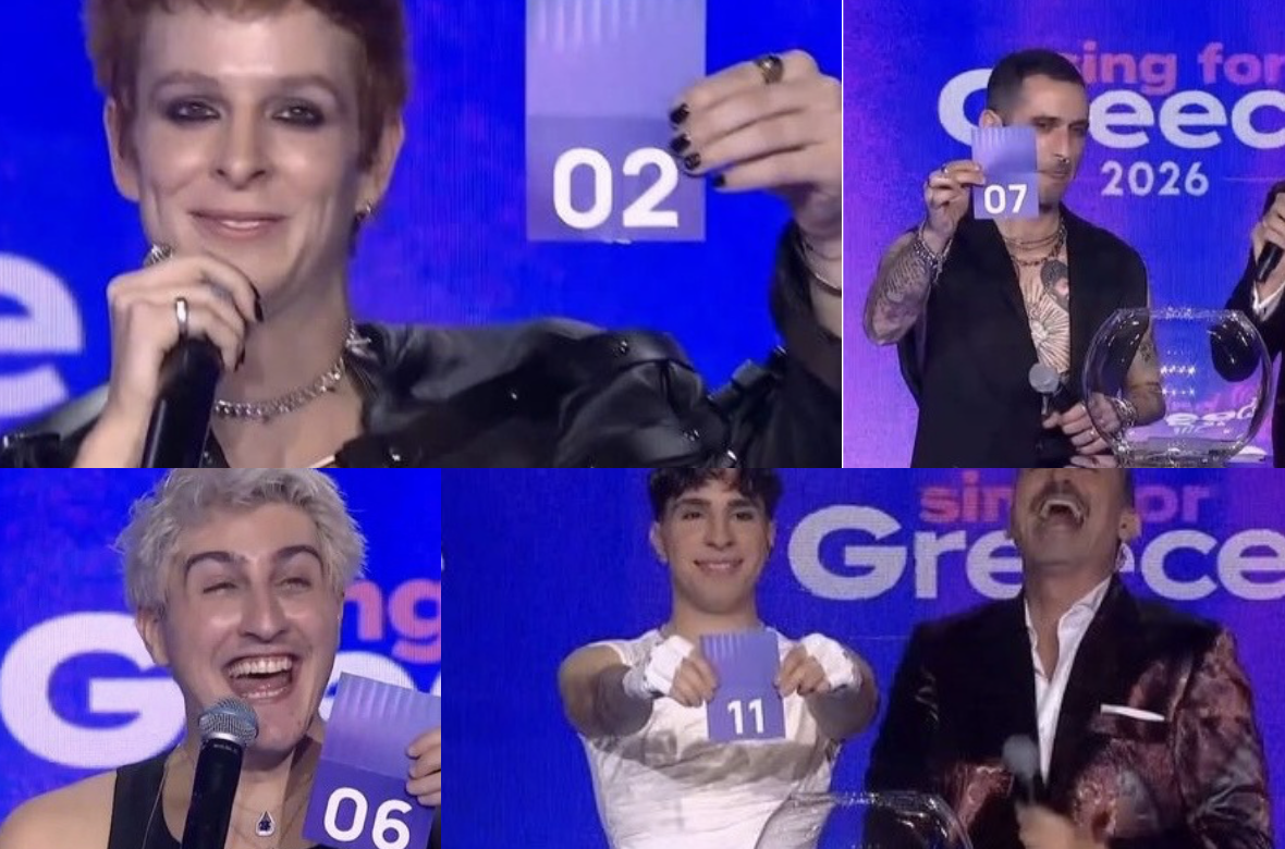 Eurovision – Sing for Greece 2026: Αυτή είναι η σειρά εμφάνισης των 14 φιναλίστ στον εθνικό τελικό