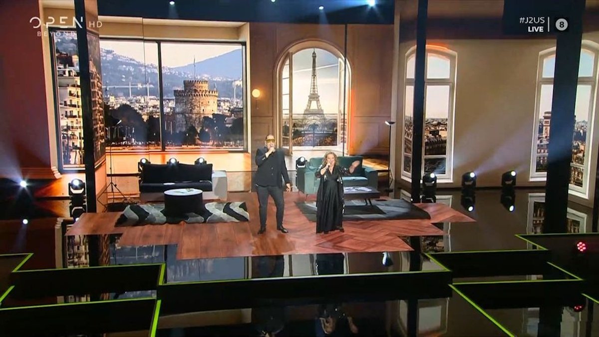 J2US: Σταυροπούλου σε DJ Deleasis – «Σταμάτη, είσαι πολύ τυχερός που έχεις τέτοια τραγουδίστρια δίπλα σου!»