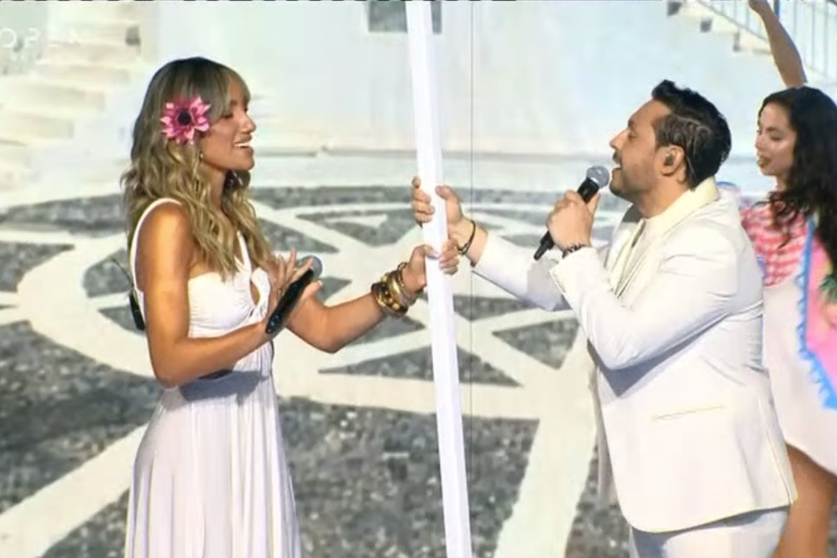 J2US: Άρωμα ελληνικού καλοκαιριού έφερε η Έλενα Κώνστα και ο Γιάννης Γρόσης – «Το πρώτο κομμάτι ήταν κάπως»