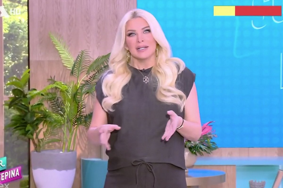 Κατερίνα Καινούργιου: Επέστρεψε στο πλατό μετά την ξαφνική αδιαθεσία της – «Είμαι καλά»