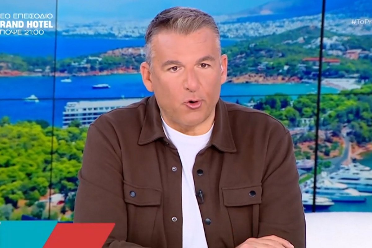 Γιώργος Λιάγκας για Δημήτρη Φιλιππίδη: «Το παιδί δεν κινδυνεύει από την επωνυμία, κινδυνεύει από το ψώνιο»