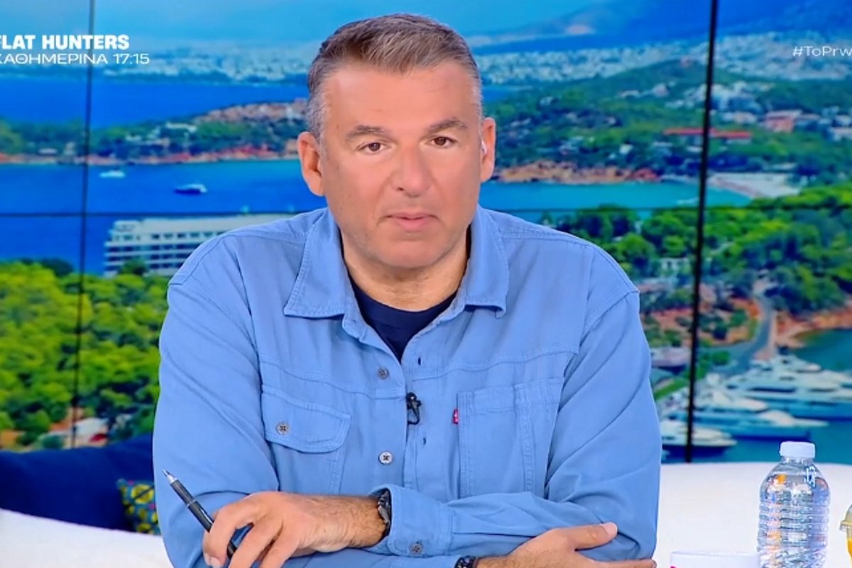 Γιώργος Λιάγκας: «Την προηγούμενη βδομάδα δεν περάσαμε καλά με το θέμα της Μενεγάκη…»