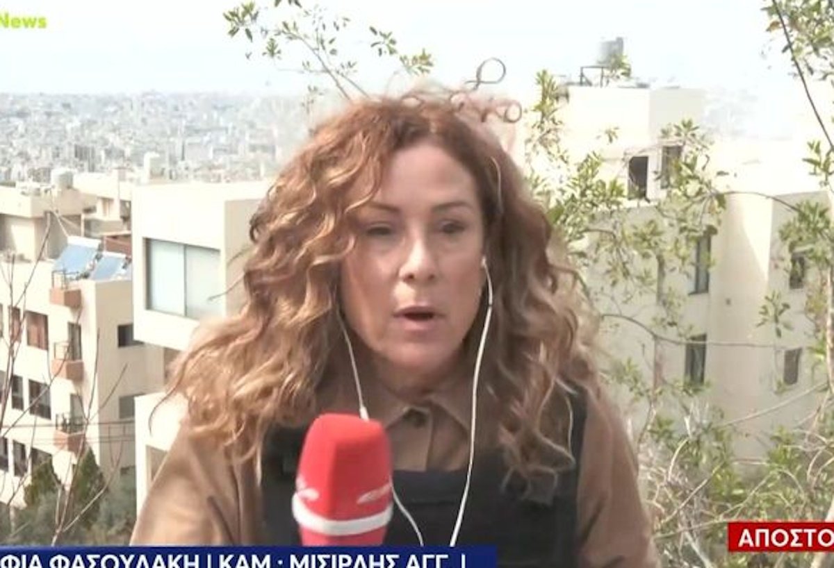 Λίβανος: Έπεσε βόμβα κοντά σε δημοσιογράφο του Mega – Σοκαριστικό βίντεο