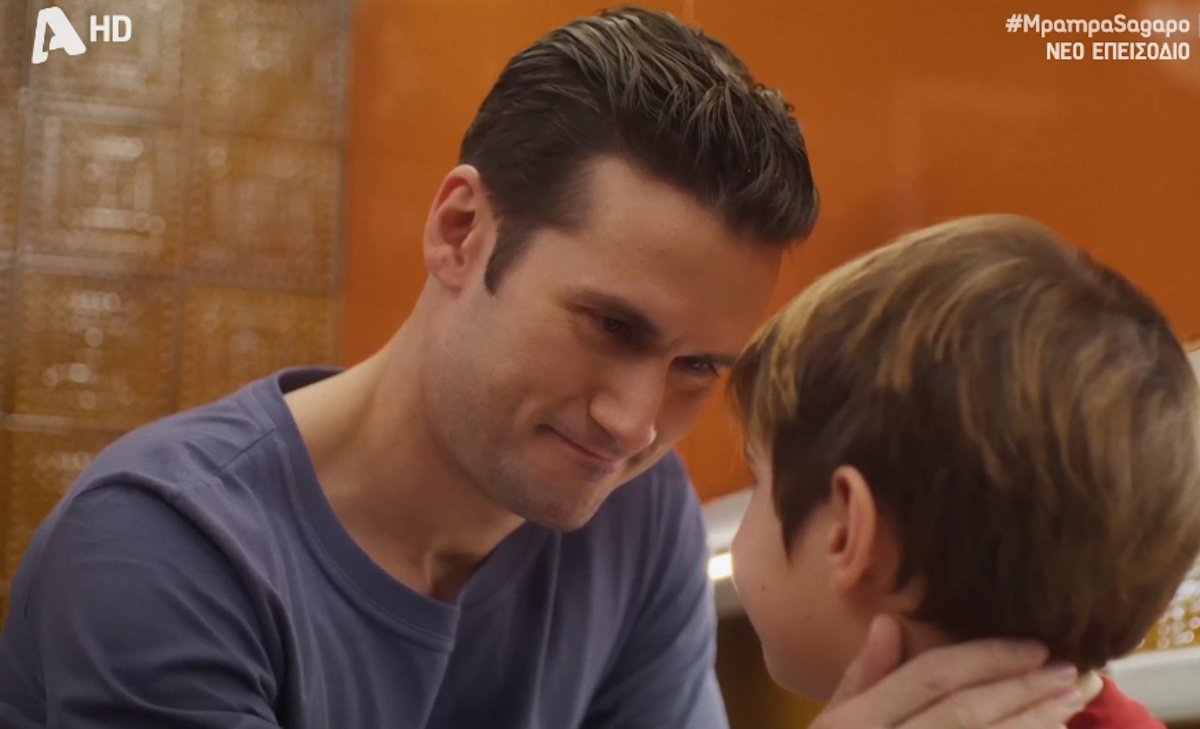 Μπαμπα σ΄αγαπώ: Ο Δημήτρης είπε στον μικρό Βίκτωρα ότι τον αγαπά και το Χ έγινε χίλια κομμάτια – «Έλιωσα!»
