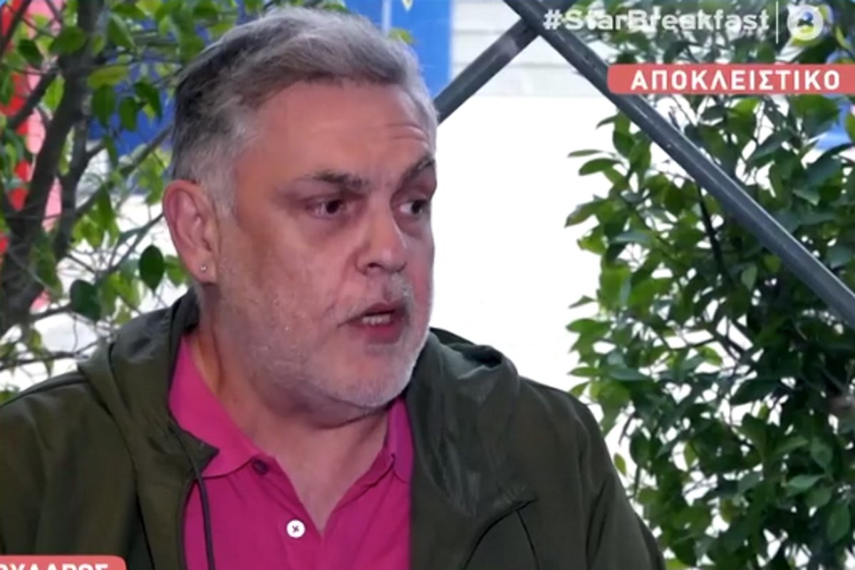 Αντώνης Λουδάρος: «Γέλασα όταν διαγνώστηκα με καρκίνο! Απ’ την τρομάρα μου νομίζω»