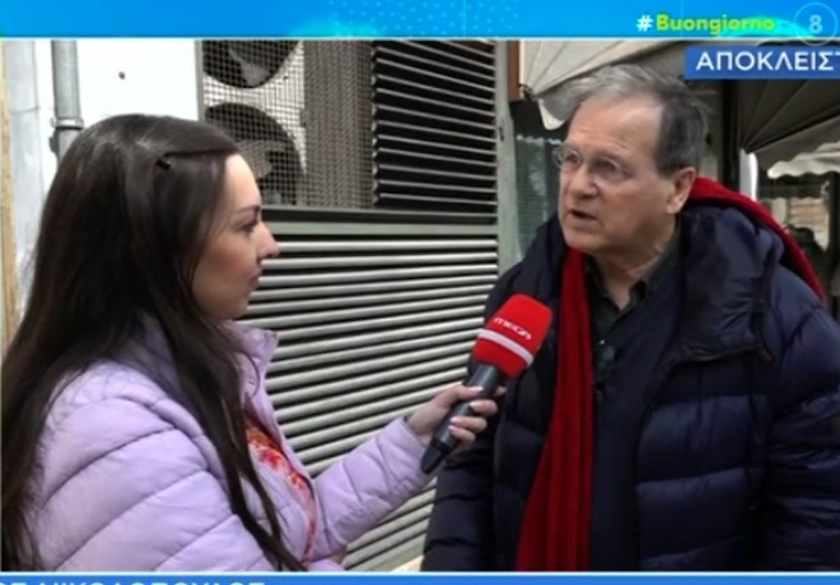 Χρήστος Νικολόπουλος για Πασχάλη Τερζή: «Το έκανα για να χαρεί γιατί είναι λίγο καθηλωμένος στο σπίτι του»