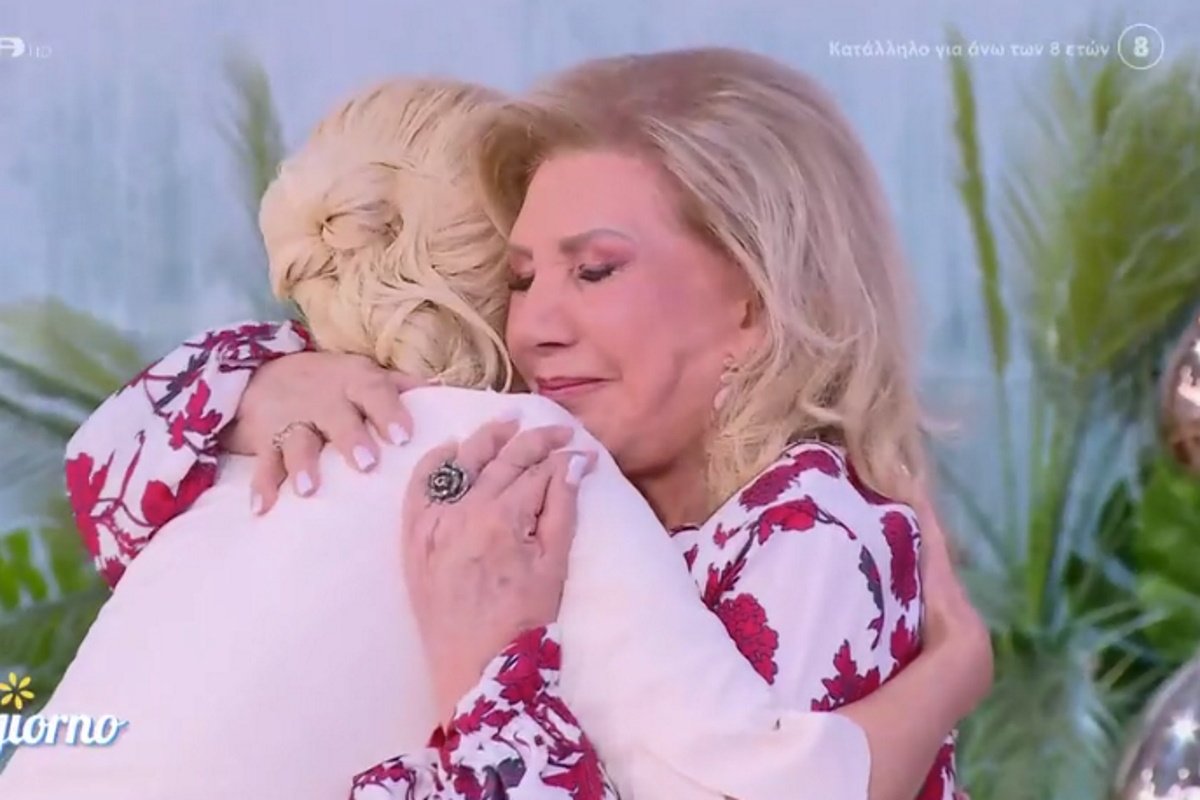 Λίτσα Πατέρα: Ξέσπασε σε κλάματα στην αγκαλιά της Φαίης Σκορδά