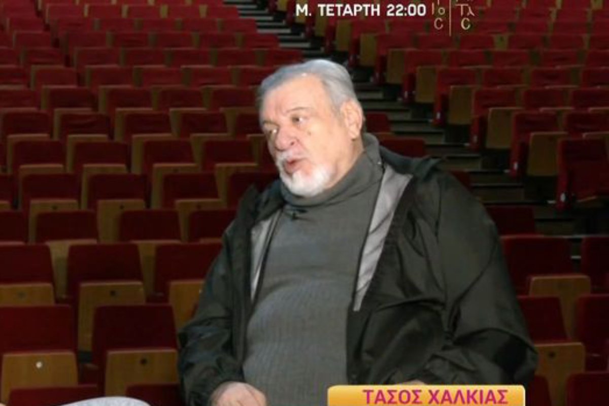 Τάσος Χαλκιάς: «Το ξύλο που έτρωγα από τον πατέρα μου, για να μην παρεξηγηθώ δικαίως το έτρωγα…»