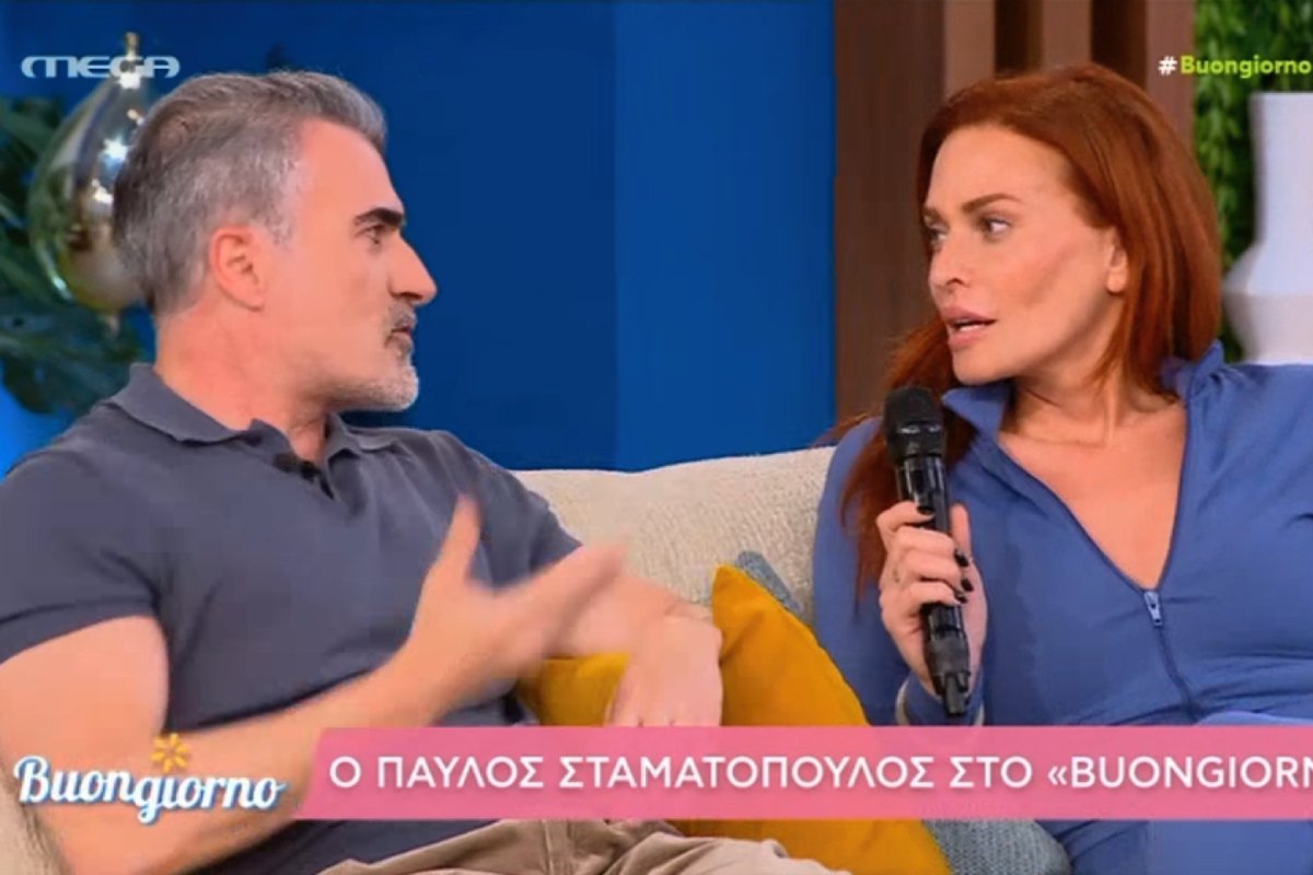 Παύλος Σταματόπουλος: Η ιστορία με τα σπόρια και η on air «εισβολή» της Χρηστίδου στο Buongiorno
