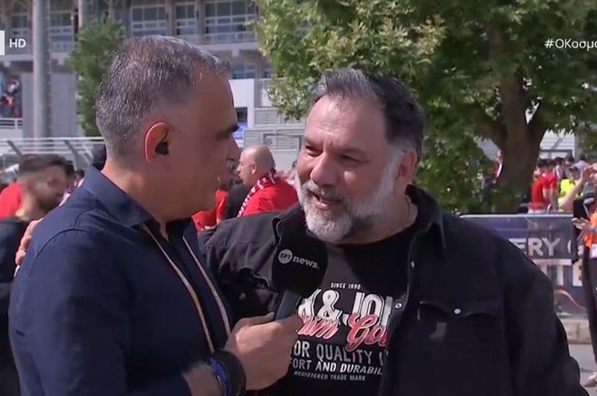 Γρηγόρης Αρναούτογλου στον αέρα της ΕΡΤ για το Final Four: «Τα εισιτήρια τα έκλεισα γιατί ο γιος μου αγαπάει το μπάσκετ»