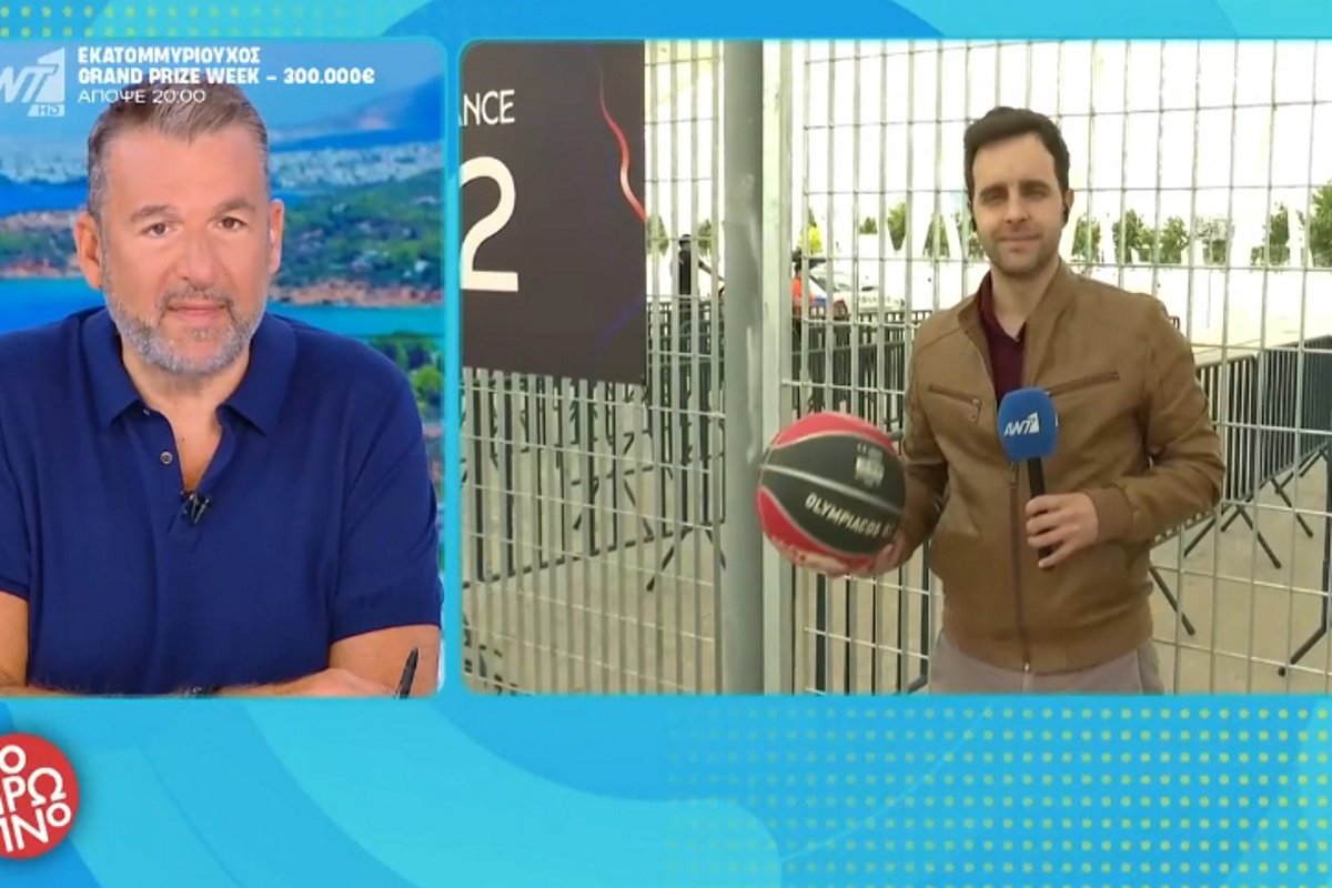 Γιώργος Λιάγκας: Έκοψε live σύνδεση από το ΟΑΚΑ – «Μην το αναλύσουμε τώρα…»