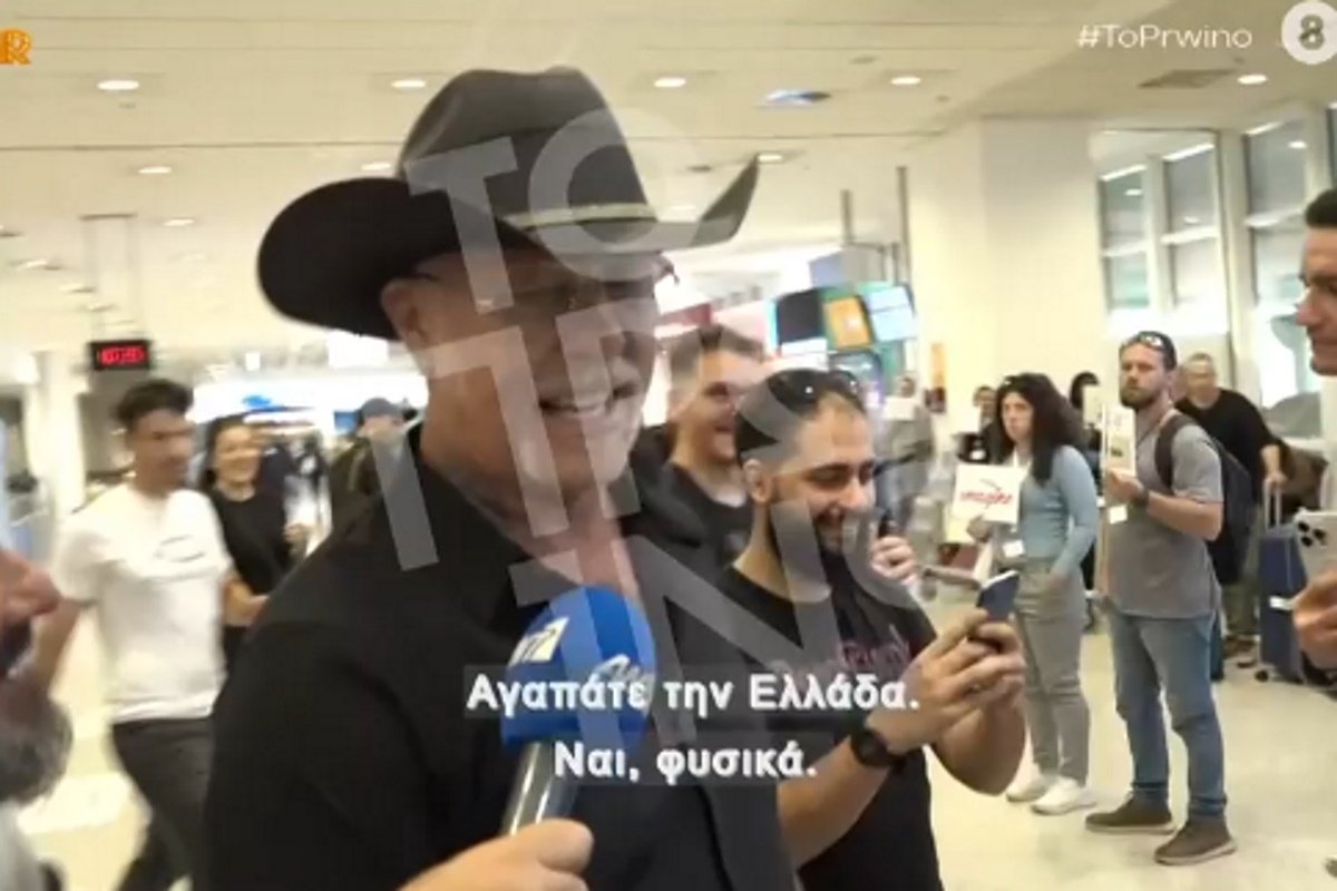 James Hetfield στην Ελλάδα: Ο frontman των Metallica έφτασε για τη μεγάλη συναυλία στο ΟΑΚΑ