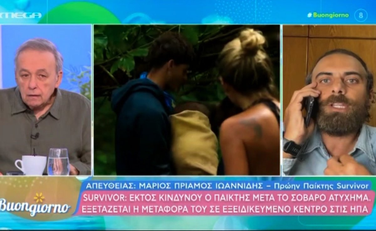 Μικρούτσικος: «Έχει υπογράψει συμβόλαιο εχεμύθειας για το Survivor» – Μάριος Πρίαμος: «Κάνεις λάθος φίλε, μιλώ πάντα πολύ ανοιχτά»