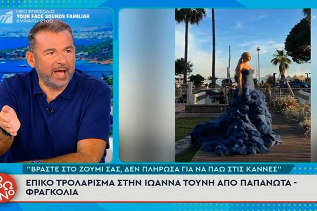 Γιώργος Λιάγκας για Τούνη: «Έβγαλε λεφτά και κοροϊδεύει τις φτωχάτζες αλλά της λείπει η αριστοκρατία – Στις Κάννες πήγε να κερδίσει τη βούλα της αριστοκράτισσας»