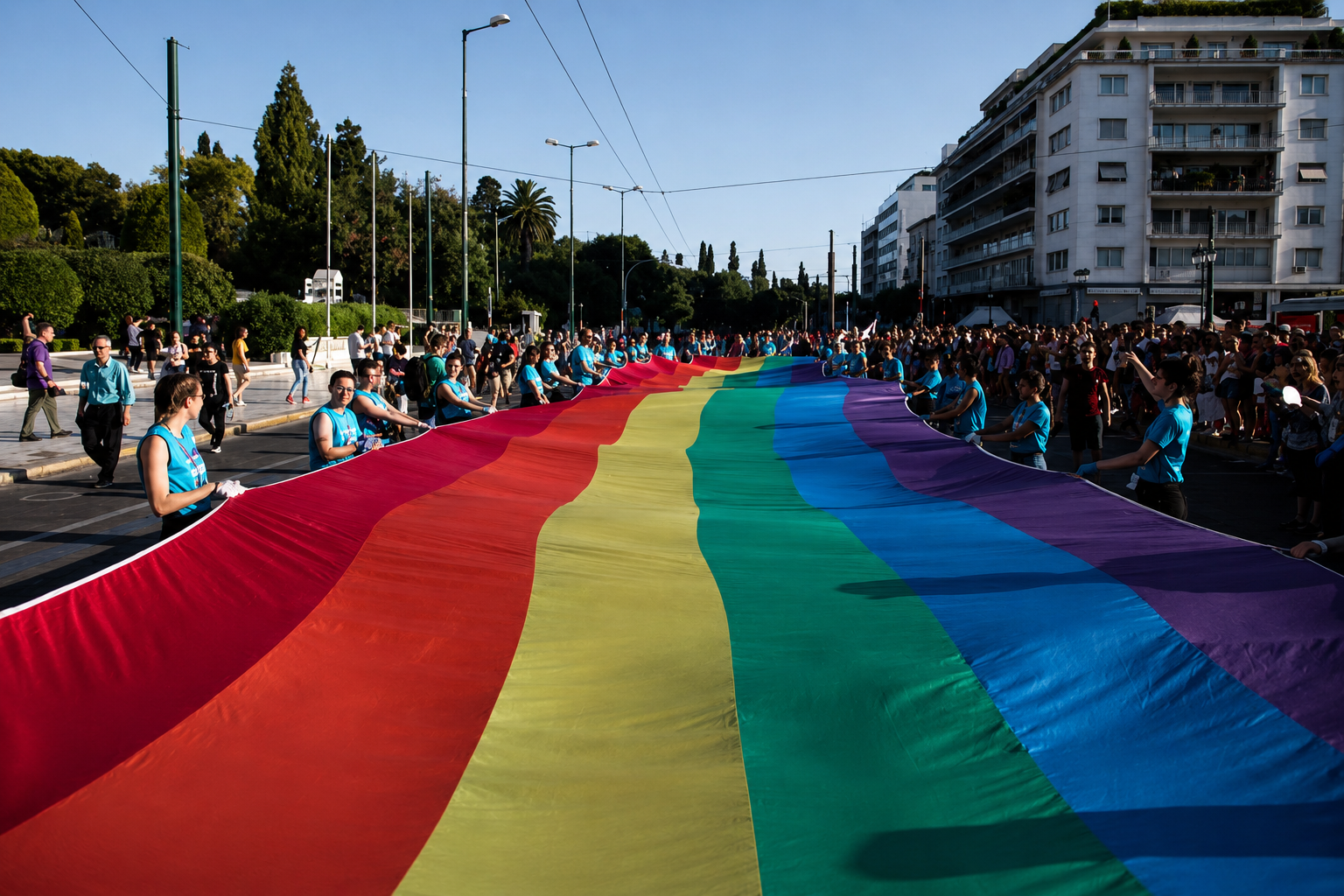Athens Pride 2026: Πλήθος κόσμου στο κέντρο της Αθήνας – Το Σύνταγμα πλημμύρισε χρώματα και μηνύματα ισότητας!