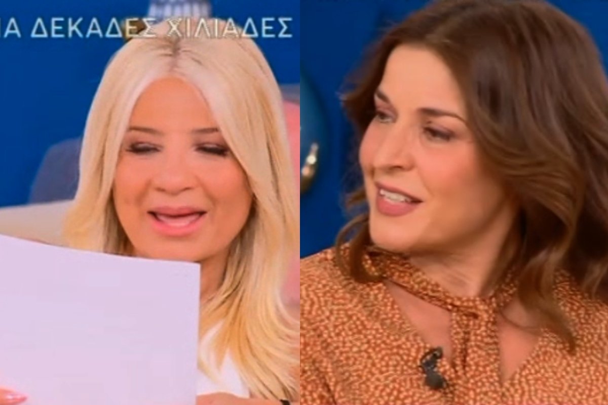 Φαίη Σκορδά: «Αυτό εδώ δεν ισχύει;» – Βαλέρια Κουρούπη: «Είναι ψέμα, στο έκαναν επίτηδες για να σε τσεκάρουν»