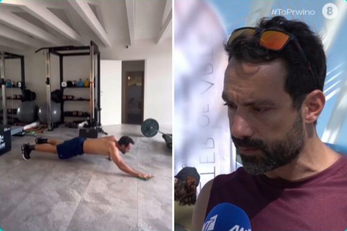 Σάκης Τανιμανίδης: «Η Χριστίνα με έπεισε να κάνω τη διαφήμιση εσωρούχων, έλεγα “είμαι 45 χρονών άνθρωπος”…»