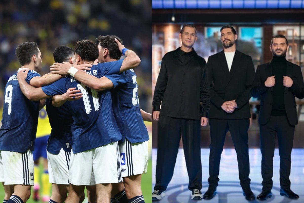 Τηλεθέαση: Εθνική Ελλάδος και MasterChef στην prime time