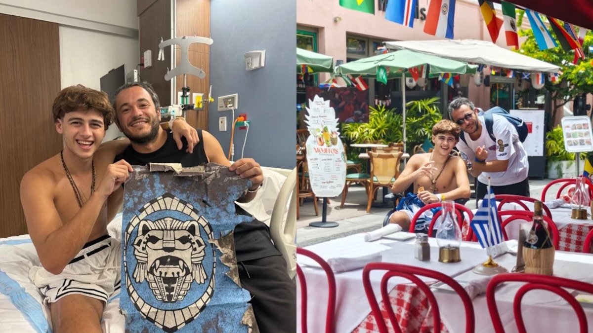 Σταύρος Φλώρος: O Δημήτρης Θεοδωρόπουλος τον επισκέφθηκε στο κέντρο αποκατάστασης στο Μαϊάμι