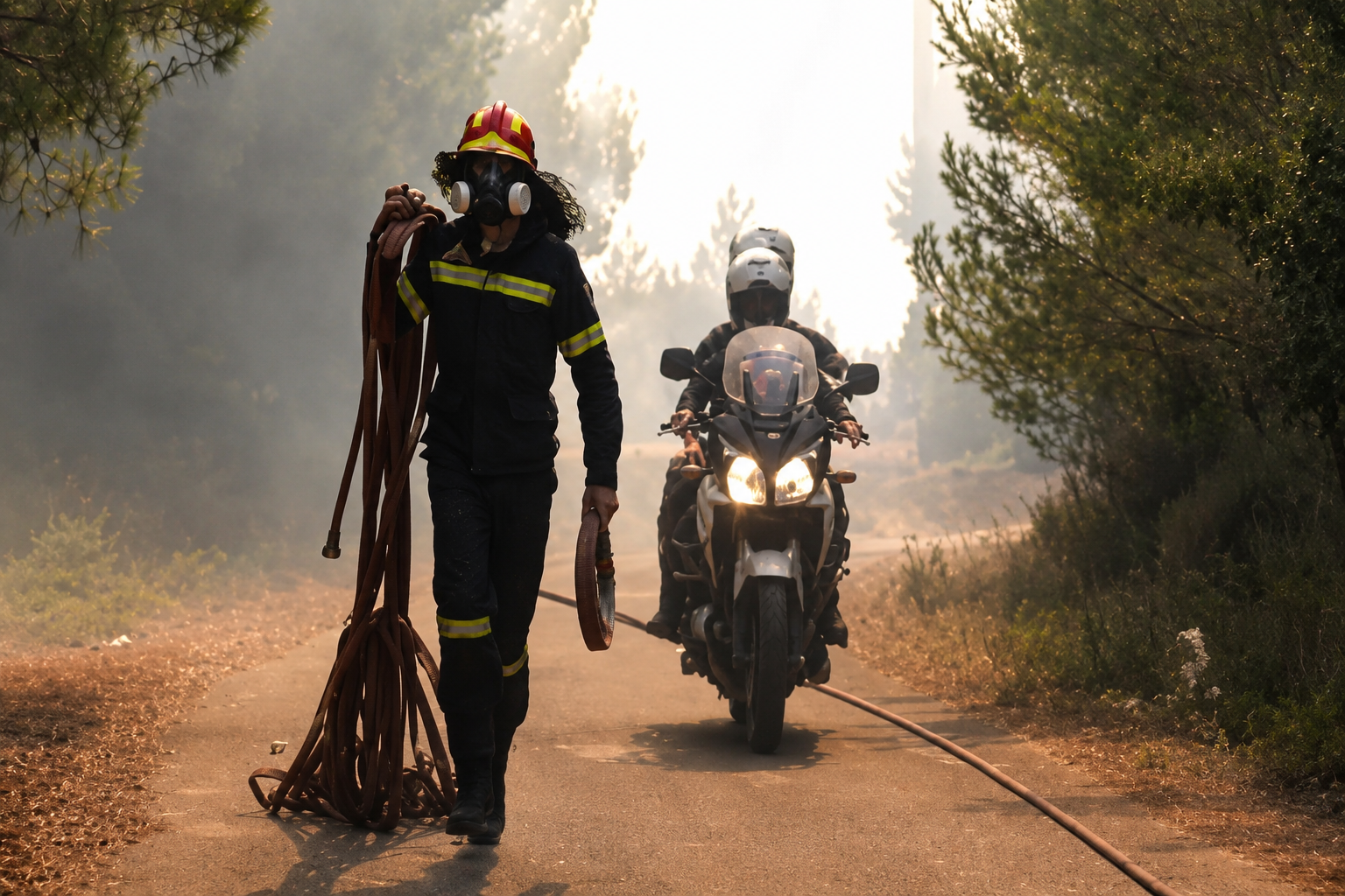 Ρέθυμνο: Σε εξέλιξη η μεγάλη μάχη με τις φλόγες – Καίγονται κατοικίες, στους 7 μποφόρ οι άνεμοι