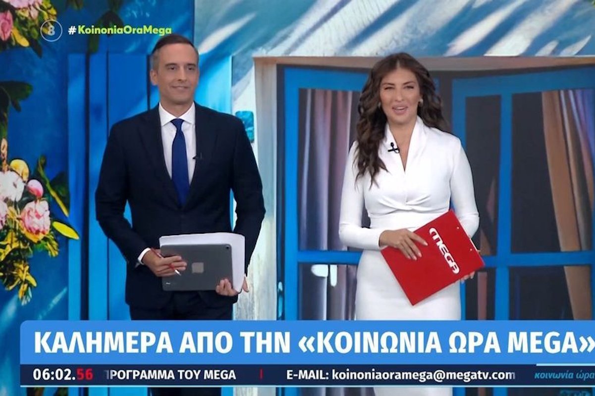 Νικήτας Κορωνάκης – Βελίκα Καραβάλτσιου: Έκαναν πρεμιέρα στην καλοκαιρινή «Κοινωνία Ώρα Mega»
