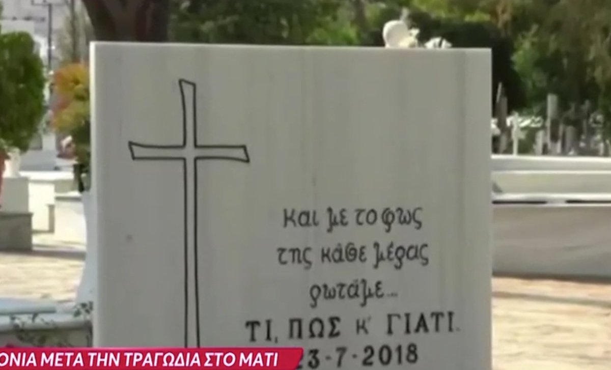 Μάτι: Συγκίνηση στο μνημόσυνο για τα 104 θύματα της φονικής πυρκαγιάς