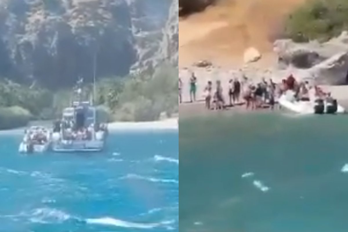 Φωτιές στο Ρέθυμνο: Συγκλονίζει βίντεο από τον απεγκλωβισμό ανθρώπων στην Πρέβελη