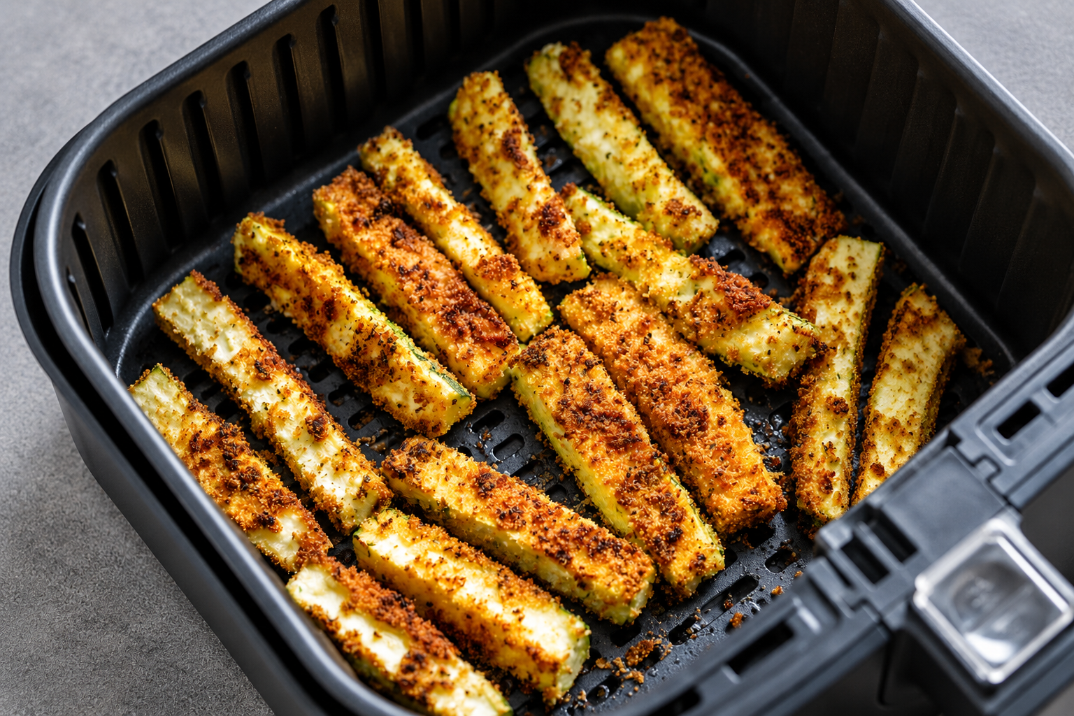 Συνταγή: Κολοκυθάκια στο air fryer – Η πιο τραγανή καλοκαιρινή συνταγή με ελάχιστο λάδι