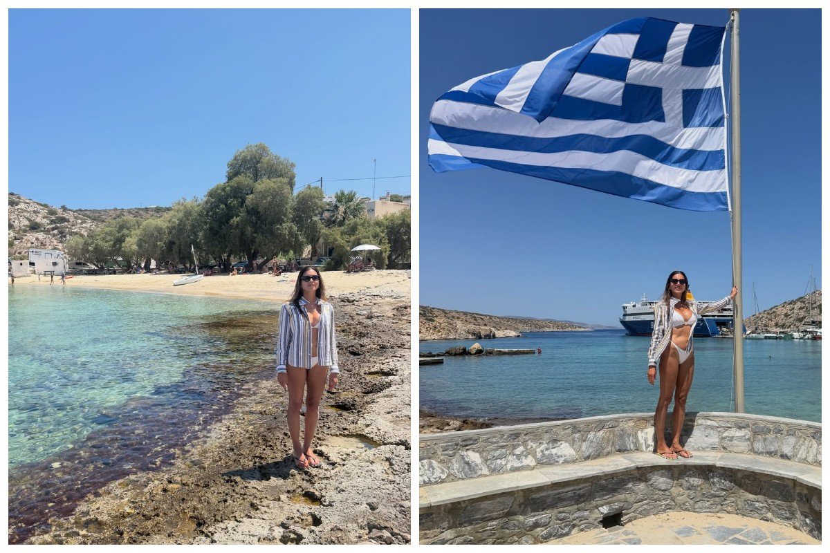 Σταματίνα Τσιμτσιλή: Το ονειρεμένο καλοκαίρι της στην Πάρο μέσα από 16+1 «κλικ»