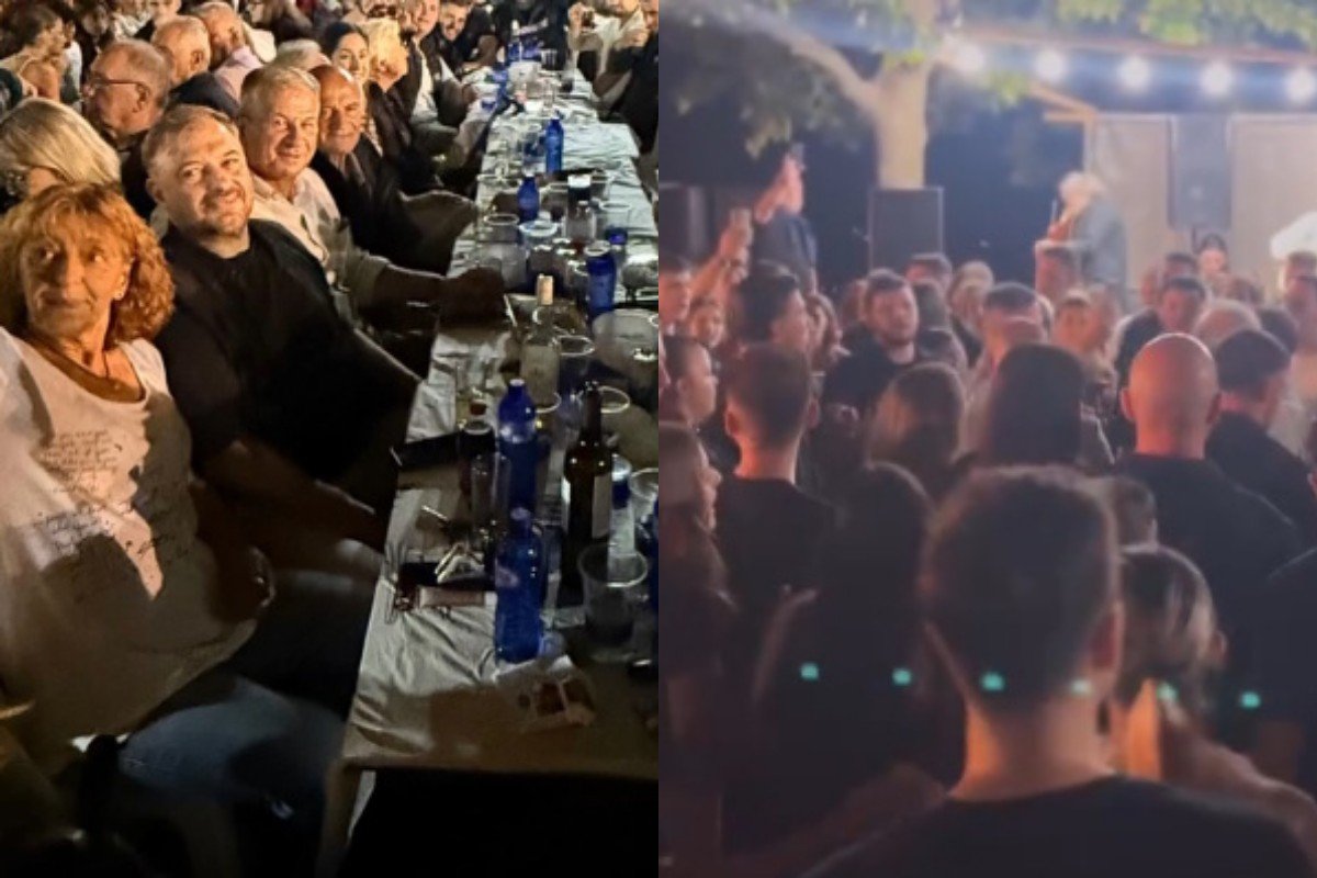 Καραβάτου και Φερεντίνος σε μεγάλα κέφια: Σε γλέντι στην Ήπειρο πριν συναντηθούν στο «Στούντιο 4»