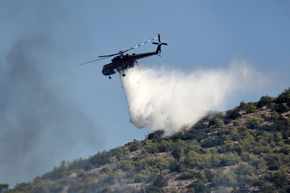 Φωτιά στο Βαρθολομιό Ηλείας – Ισχυρές δυνάμεις της Πυροσβεστικής στο σημείο