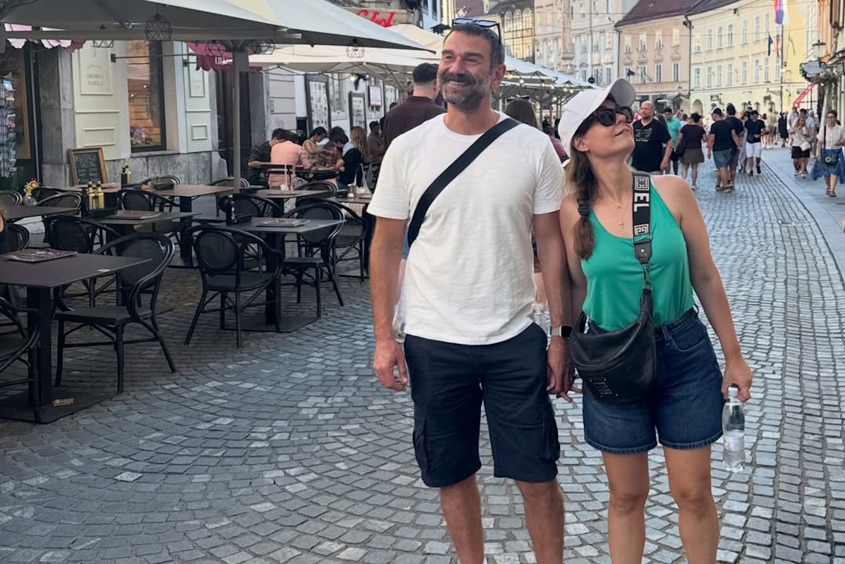 Θάλεια Ματίκα – Τάσος Ιορδανίδης: Απόδραση στη Λουμπλιάνα – Οι εντυπωσιακές εικόνες από το ταξίδι τους