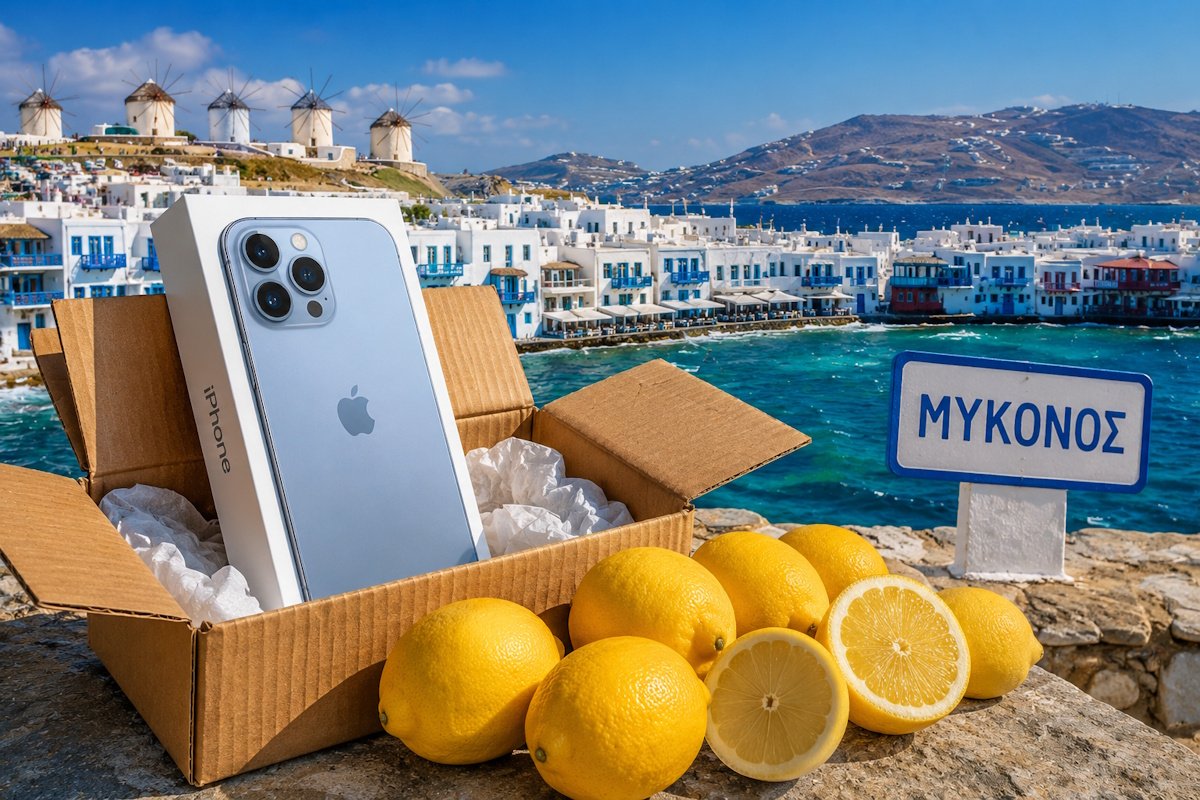 Απίστευτη απάτη στη Μύκονο: Παρήγγειλαν iPhone και όταν άνοιξαν τα δέματα βρήκαν… λεμόνια!