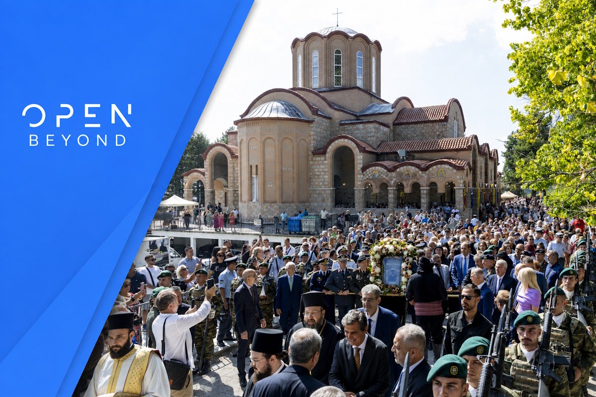 OPEN: Ζωντανά η Θεία Λειτουργία και η λιτάνευση της Παναγίας Σουμελά τον Δεκαπενταύγουστο