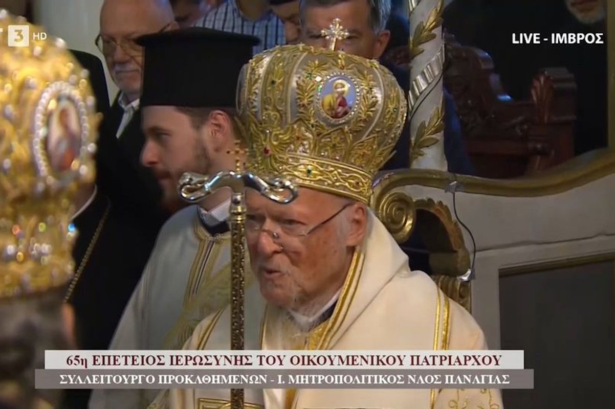 Στην Ίμβρο ο Οικουμενικός Πατριάρχης Βαρθολομαίος για τα 65 χρόνια από την είσοδό του στην Ιερωσύνη