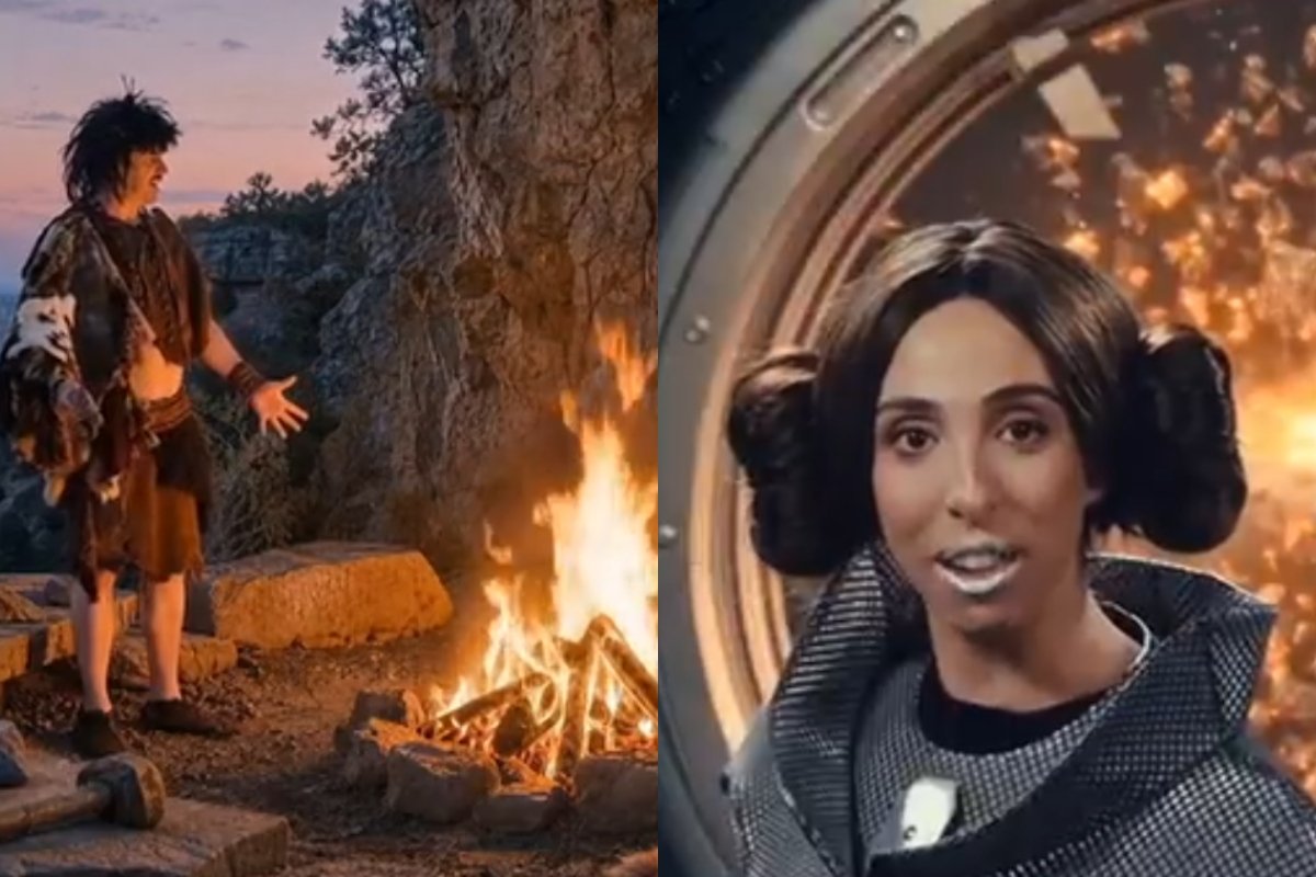 Τότε και τώρα: Το ξεκαρδιστικό trailer Χαραλαμπούδη – Τσουβέλα για τη 2η σεζόν – Από άνθρωποι των σπηλαίων… διαστημάνθρωποι