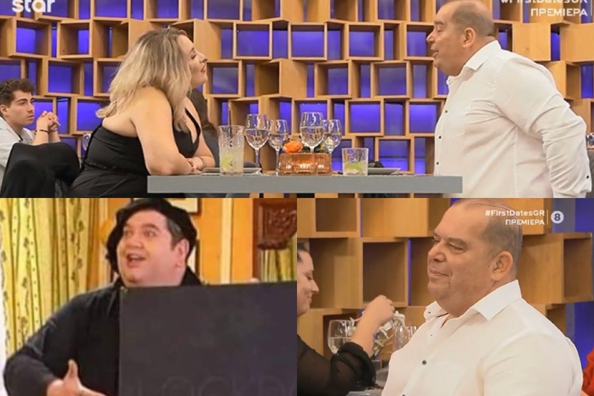 First Dates: Το Χ βρήκε τον… τηλεοπτικό σωσία του Εμμανουήλ και «δίκασε» – «Βρε, σαν ποιον μοιάζει;»
