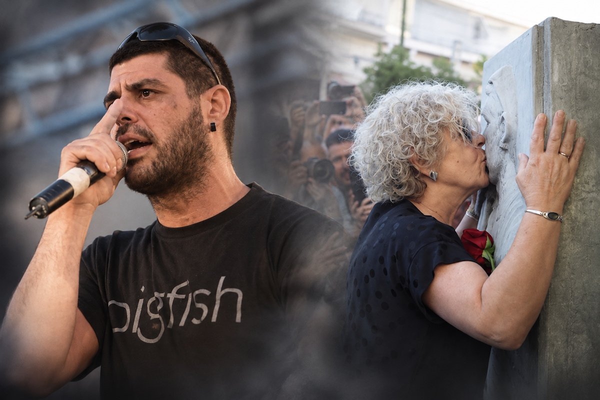 Παύλος Φύσσας: 13 χρόνια από τη δολοφονία του – Στο μνημείο του η Μάγδα Φύσσα
